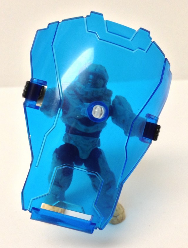 Mega Bloks Halo Spartan Using Hard Light Shield Equipment