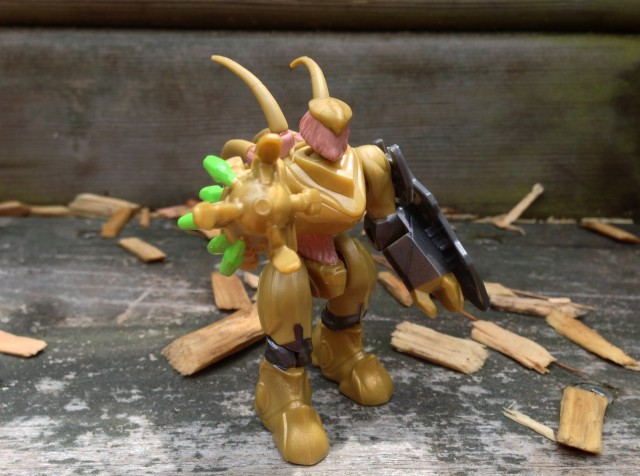 Gold Covenant Hunter Captain Figure from Halo Mega Bloks 2013