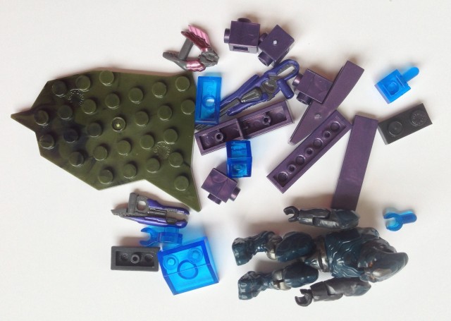 Mega Bloks Halo Summer 2013 Covenant Weapons Pack Unassembled Pieces