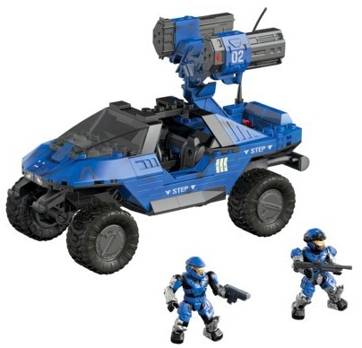 Halo Mega Bloks Blue Rockethog Target Exclusive Team Blue