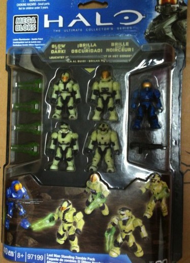 Halo Mega Bloks Last Man Standing Zombie Pack 97199