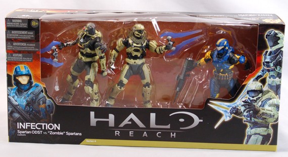 McFarlane Halo Reach Infection Figures Three Pack