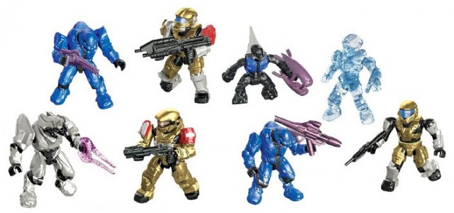 Mega Bloks Halo Collector's Edition Pack Target Exclusive Figures Set