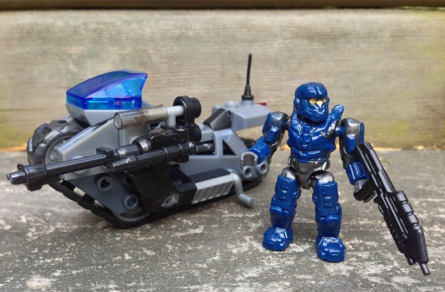 Halo Mega Bloks UNSC Siege Bike Review