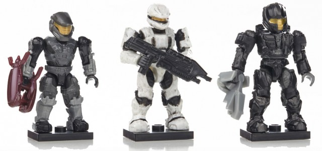 Halo Mega Bloks Series 7 Rare Figures Spartans