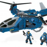 Halo Mega Bloks Blue Series Falcon 97204 Revealed!
