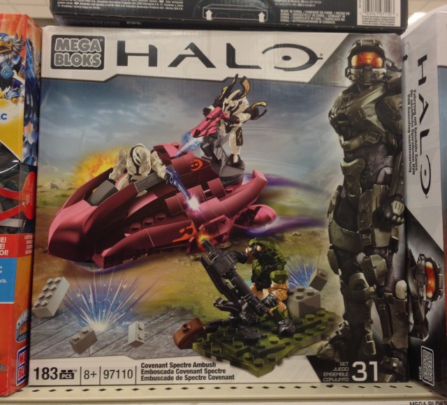 Covenant Spectre Ambush 97110 in Fall 2013 Halo Mega Bloks Packaging