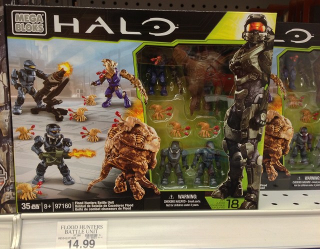 Halo Mega Bloks Flood Hunters 97160 Released in Toys R Us