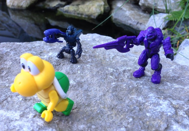 Mega Bloks Halo Series 7 Spec Ops Grunt & Elite Assault Figures Attack Koopa Troopa