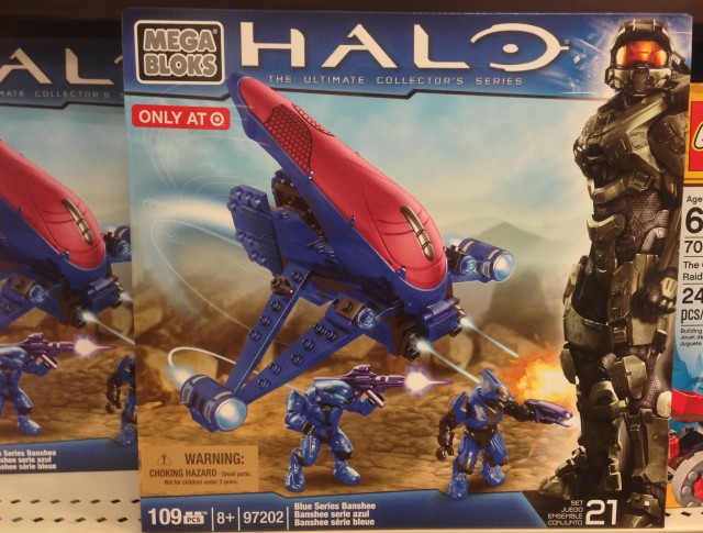 Halo Mega Bloks Blue Series Banshee 97202 Released