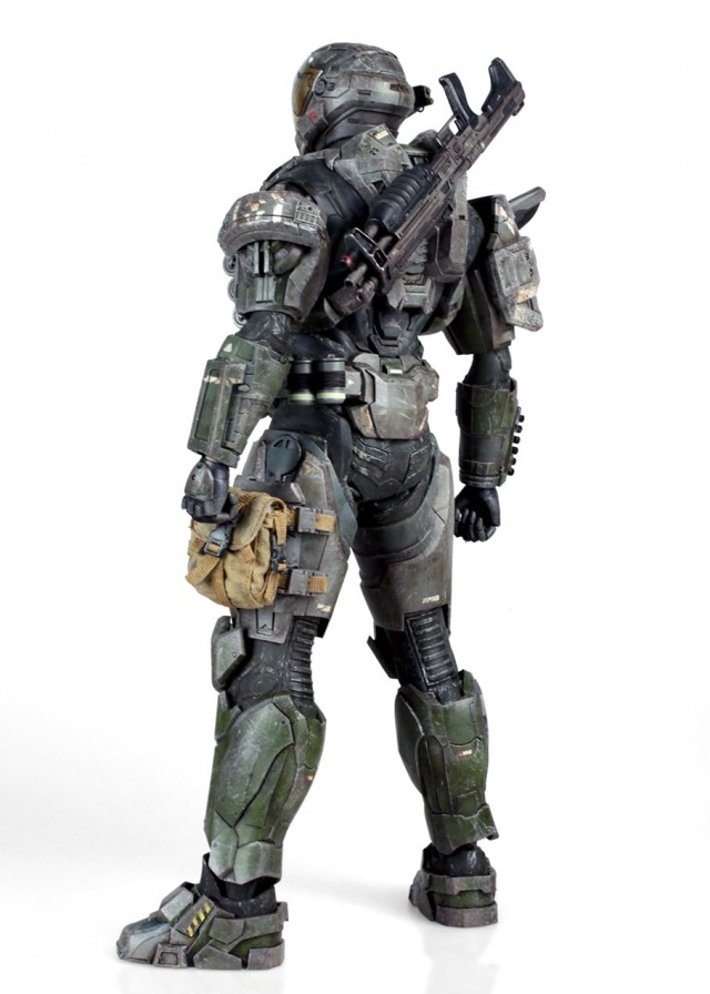 ThreeA Halo Mark V Spartan EVA Figure Back Bambaland Exclusive