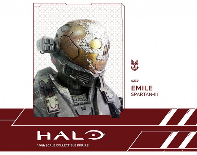 ThreeA Toys Halo Emile Helmet Preview Photo Halo Reach Figure