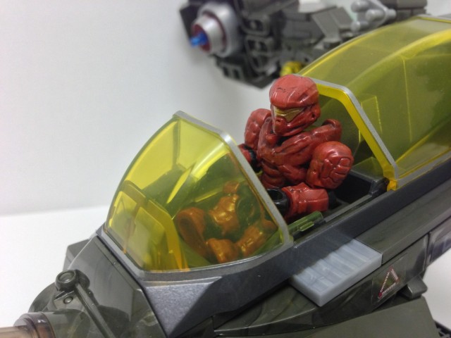 Halo Mega Bloks Spartans Don't Fit in the UNSC Hornet