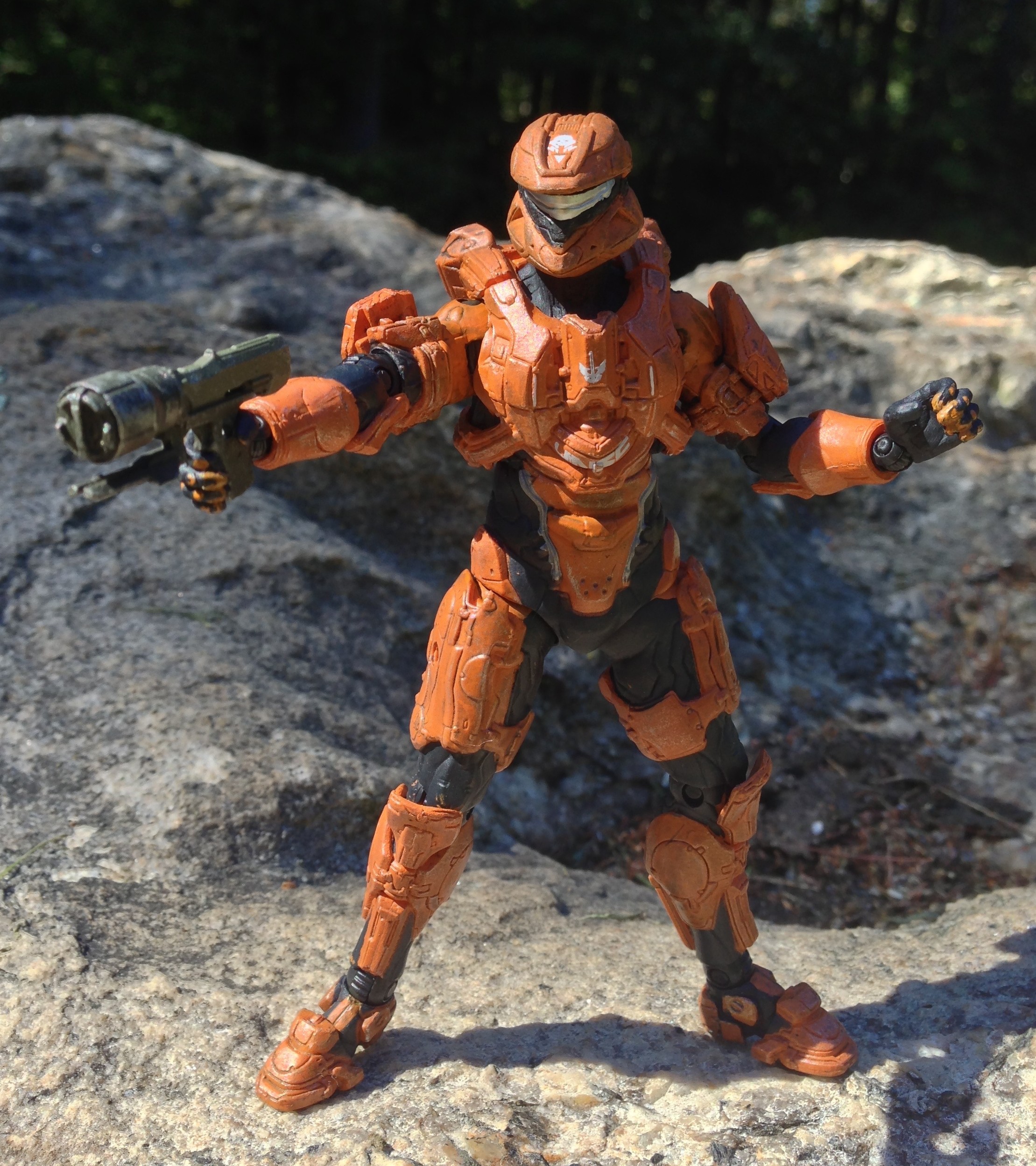 Orange Halo 4 Series 2 Action Figure McFarlane Toys Spartan Scout 