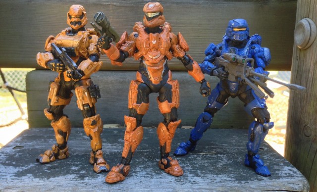 Halo 4 Spartans Action Figures by McFarlane Toys 2012 2013