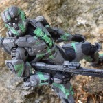 REVIEW: Halo 4 Series 2 Spartan CIO Steel/Green Exclusive Figure