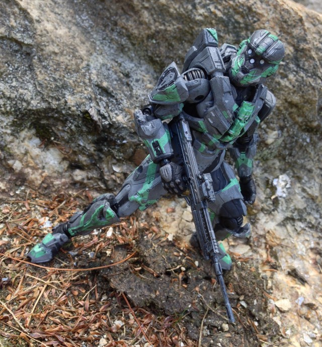Halo 4 McFarlane Toys 2013 Spartan C.I.O. with DMR