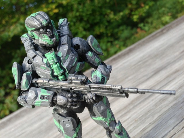 2013 Halo Spartans CIO Steel Green Figure McFarlane Toys
