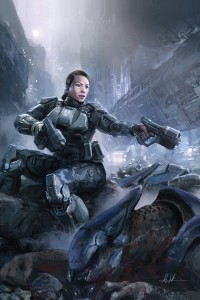 Halo Initiation #1 Cover and Review Dark Horse Comics Sarah Palmer