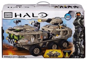 Halo Mega Bloks UNSC Mammoth 97174 Set Box
