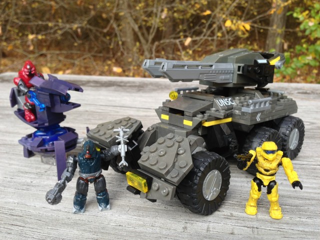 Halo Mega Bloks UNSC Anti Armor Cobra Review 97139