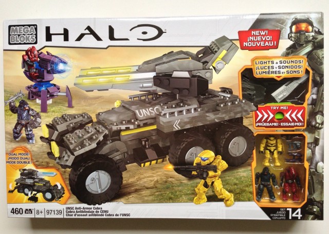 Halo Mega Bloks Anti Armor Cobra Box Fall 2013