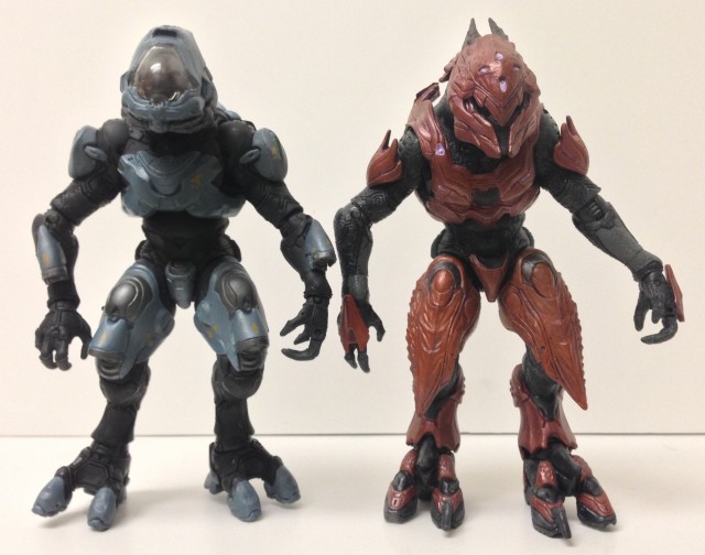 McFarlane Halo 4 Elite Zealot & Elite Ranger Action Figures