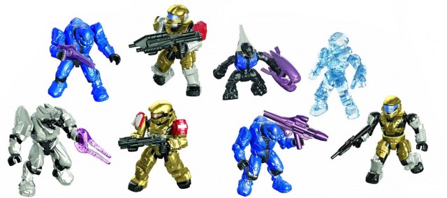 Halo Mega Bloks Collector's Pack Action Figures