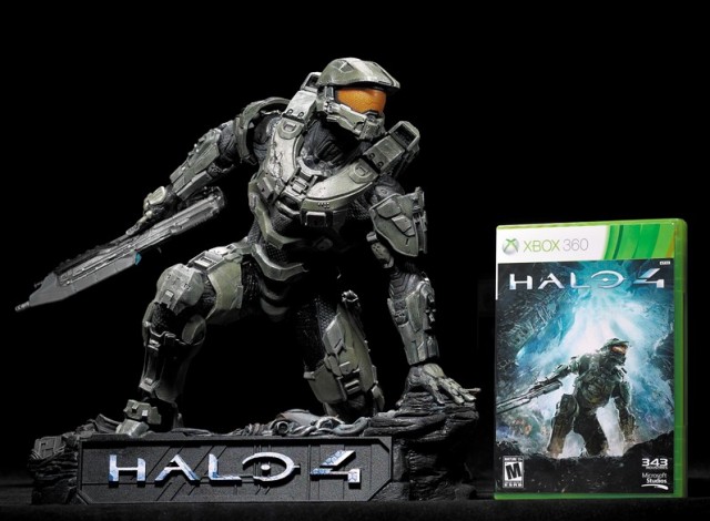 McFarlane Halo 4 Master Chief Statue Based on Halo 4 Video Game Cover
