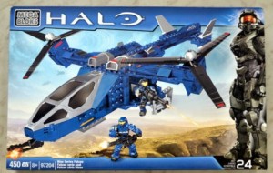 Halo Mega Bloks Blue Series Falcon Box