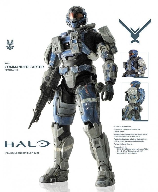 ThreeA Toys Halo Carter Figure on Sale