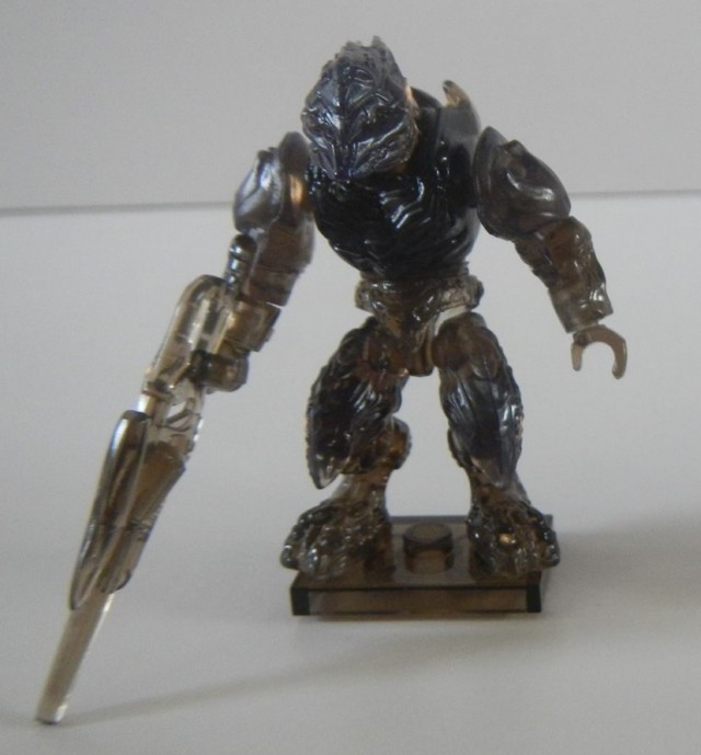 Halo Mega Bloks Series 8 Mystery Figures Smoke Grey Elite Zealot Active Camo Clear