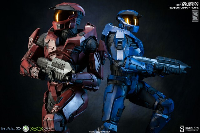 Sideshow Halo Red Team Leader Spartan Premium Format Figure