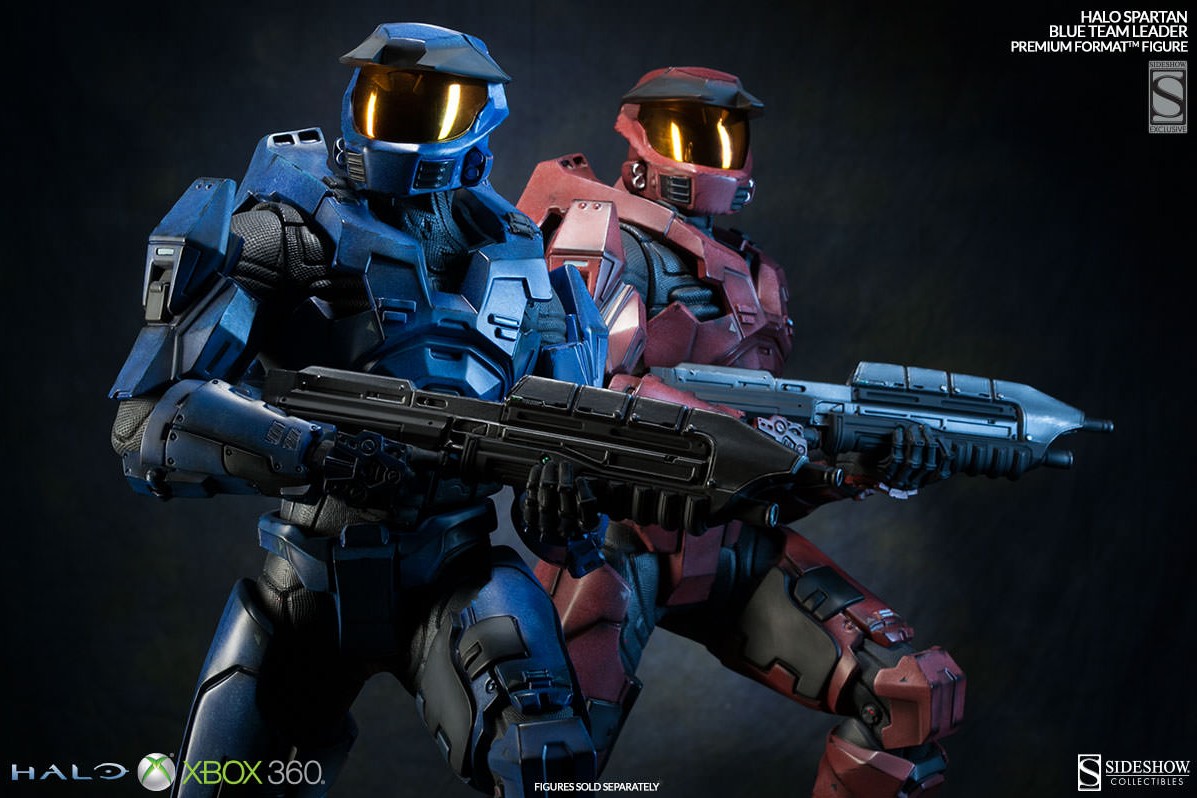 halo spartan statue