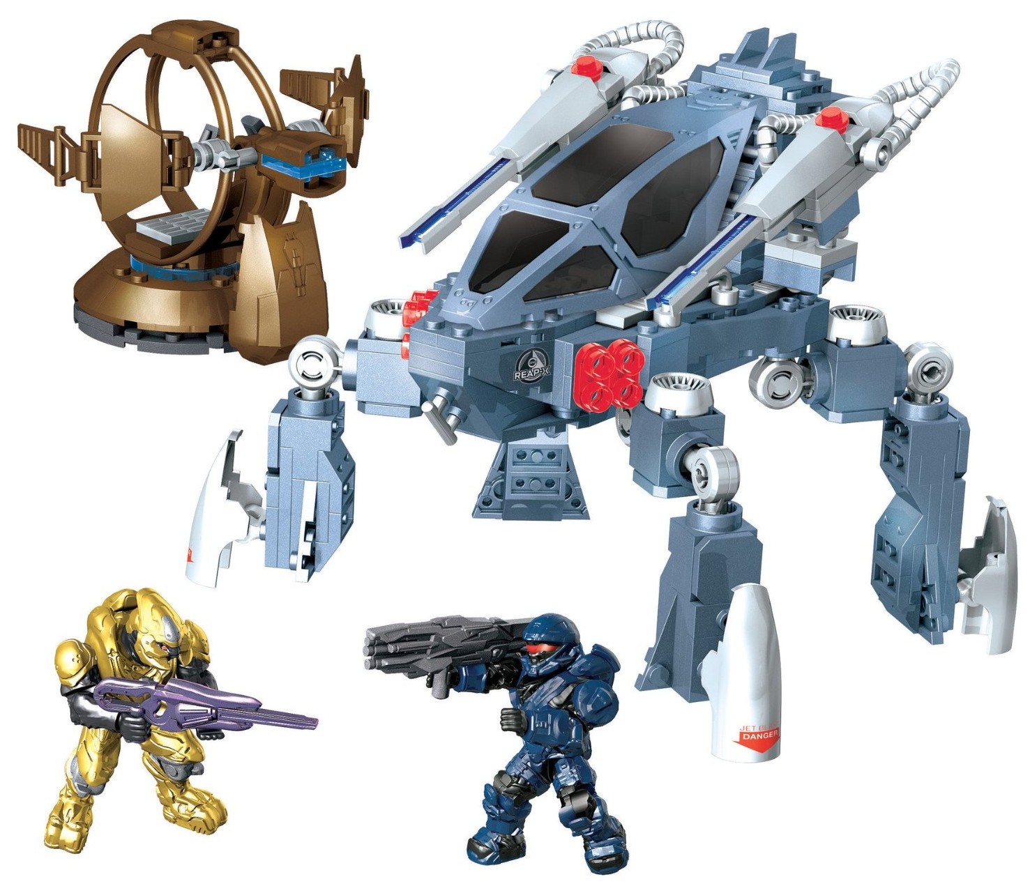 2014 Halo Mega Bloks Quad Walker 97263 Revealed Photos Halo Toy News