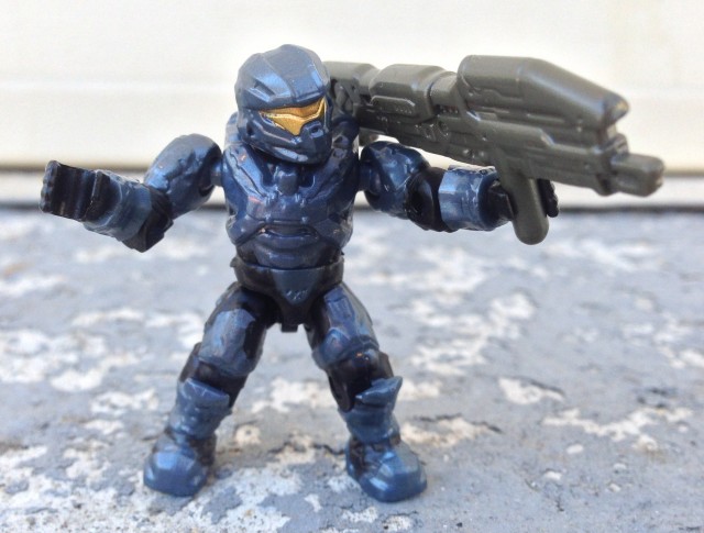 Halo Mega Bloks Thorne Figure Covert Ops Spartan Recruit