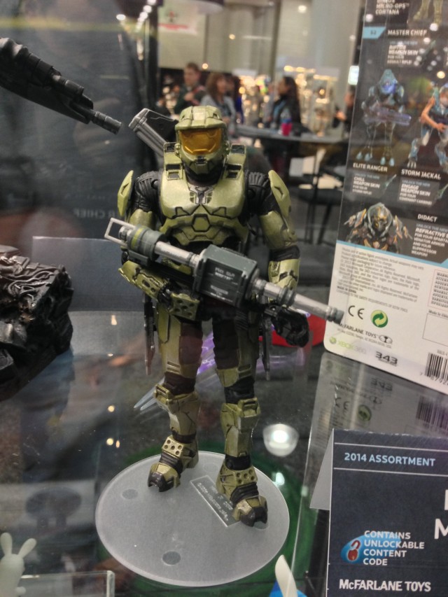 Halo 2 Master Chief Figure McFarlane Toys 2014 New York Toy Fair