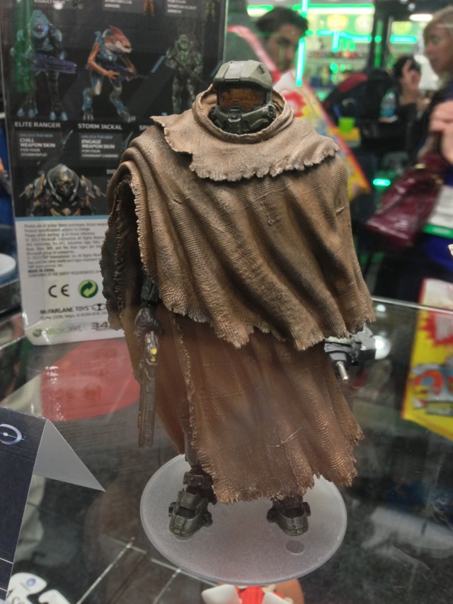McFarlane Toys Halo 5 Master Chief Action Figure in Cloak Toy Fair 2014