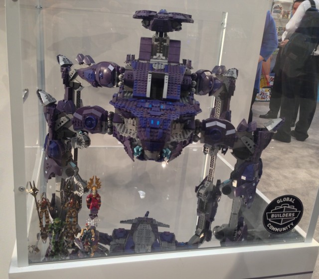 Mega Bloks Halo Signature Series Covenant Scarab & Figures Toy Fair 2014