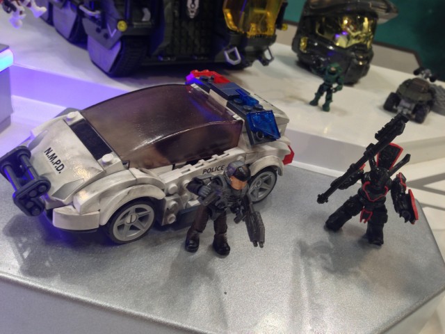 Halo Mega Bloks Police Cruiser NMPD Set at New York Toy Fair 2014