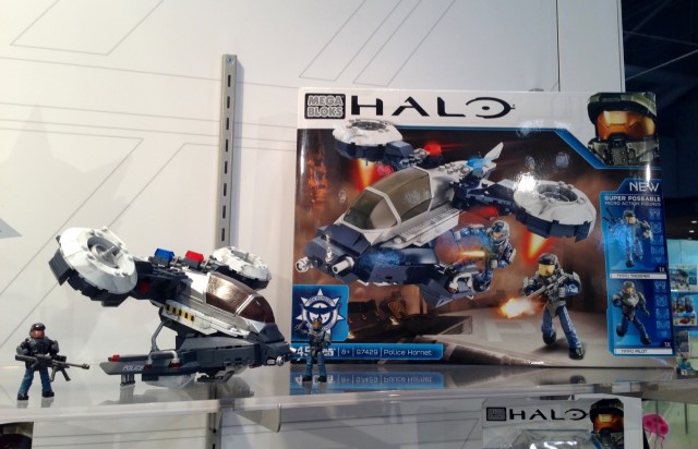 Halo Mega Bloks NMPD Police Hornet Toy Fair 2014