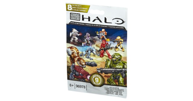 Halo Mega Bloks Series 9 Blind Bags 96978 Packaging