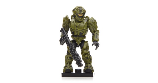Halo Mega Bloks Series 9 Green Spartan Figure