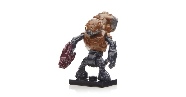 Mega Bloks Halo Series 9 Brown Grunt Ultra Figure with Needler