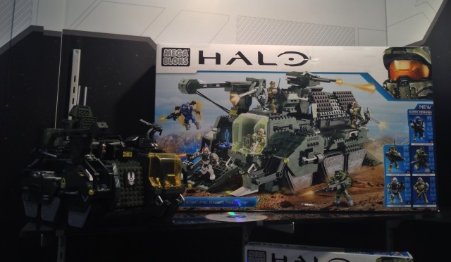 Toy Fair 2014 MEGA Brands Halo Mega Bloks UNSC Elephant Troop Transport