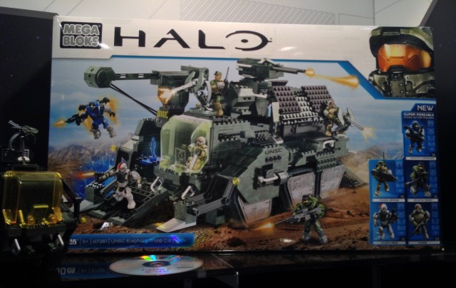 Halo Mega Bloks 2014 UNSC Elephant Box