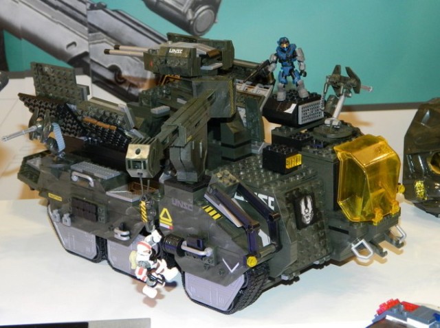 Mega Bloks Halo Toy Fair 2014 UNSC Elephant Troop Transport Summer 2014 Set