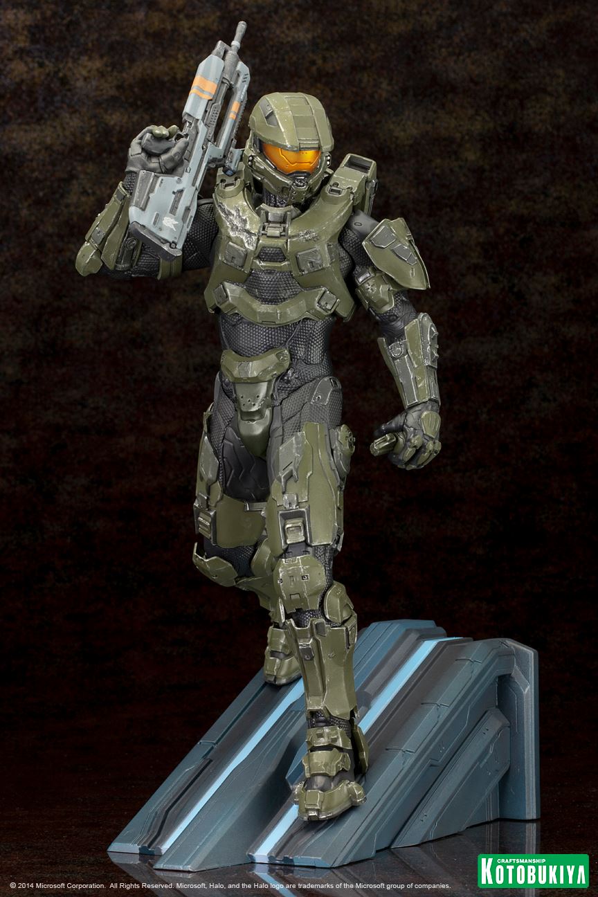 Kotobukiya Halo Master Chief Artfx Statue Photos Revealed Halo Toy News