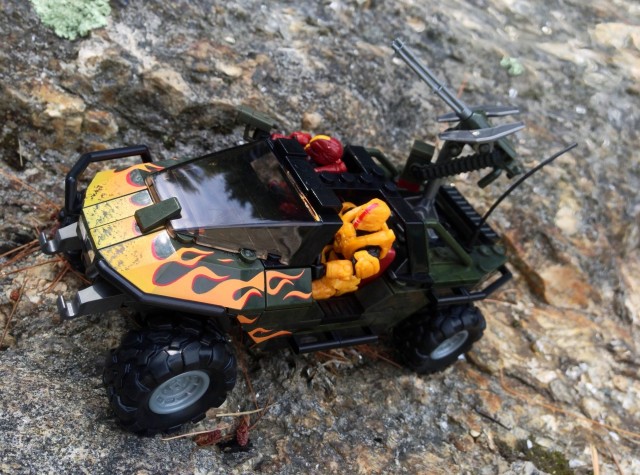 Summer 2014 Halo Mega Bloks Sets UNSC Flame Warthog