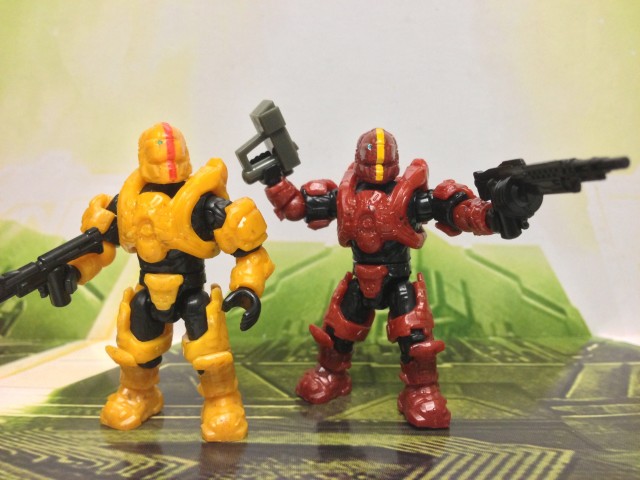 Halo Mega Bloks Summer 2014 GUNGNIR Spartan Figures